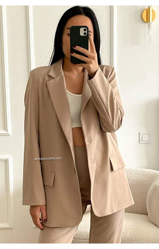 NUDE - 'LIYA BLAZER' - PREMIUM QUALITY OVERSIZED BLAZER 