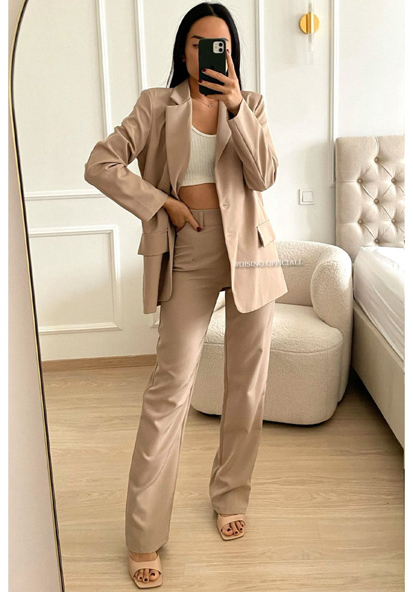 NUDE - 'LIYA BLAZER' - PREMIUM QUALITY OVERSIZED BLAZER