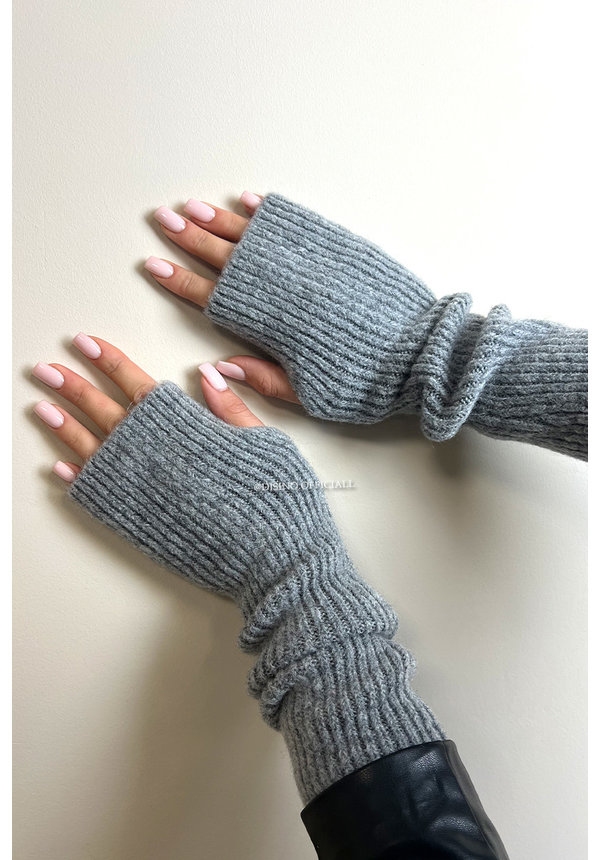 DARK GREY - 'LILLY HANDWARMER' - SUPER SOFT & WARM HANDWARMER