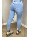 REDIAL - LIGHT BLUE - PERFECT HIGH WAIST SKINNY JEANS - 8267