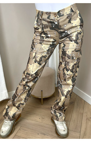 BEIGE - 'LEXXY V2' - PREMIUM QUALITY INSPIRED PAINT DROP CARGO PANTS BEIGE - 'LEXXY V2' - PREMIUM QUALITY INSPIRED PAINT DROP CARGO PANTS