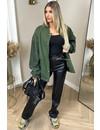 ARMY GREEN - 'OVERSIZED BOMBER' - INSPIRED OVERSIZED BOMBER JACKET