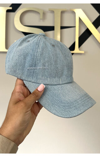 BLUE - THE DENIM CAP BLUE - THE DENIM CAP
