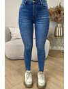 LAULIA - DARK BLUE - SUPER STRETCH HIGH WAIST SKINNY JEANS - 311