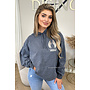 GREY - 'ANGEL ON MY BACK HOODIE' - OVERSIZED COMFY HOODIE