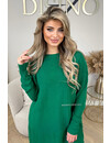 GREEN - 'CHRISTINE' - PREMIUM QUALITY OVERSIZED COMFY DRESS