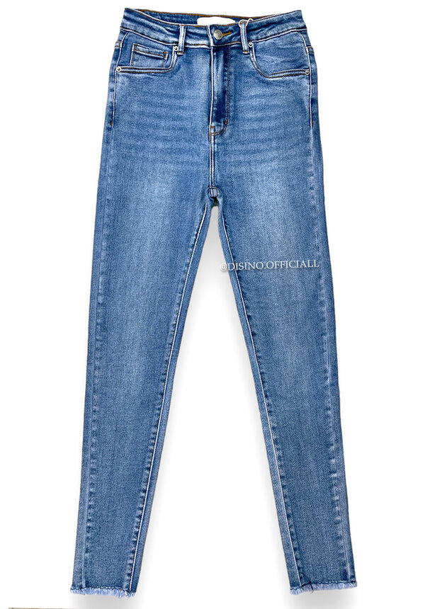 VS-MISS - BLUE - SUPER STRETCH HIGH WAIST SKINNY JEANS  - 7889