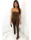 CHOCO - 'AVENA' - PERFECT FIT STRAPLESS JUMPSUIT