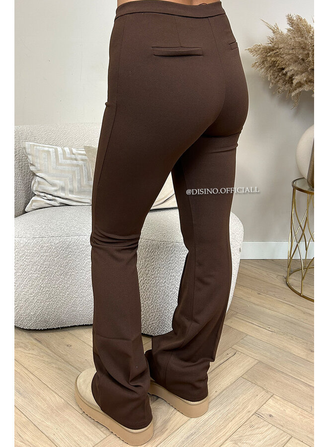 CHOCO - 'NORAH PANTALON' - PERFECT EXTRA HIGH WAIST FLARED PANTS
