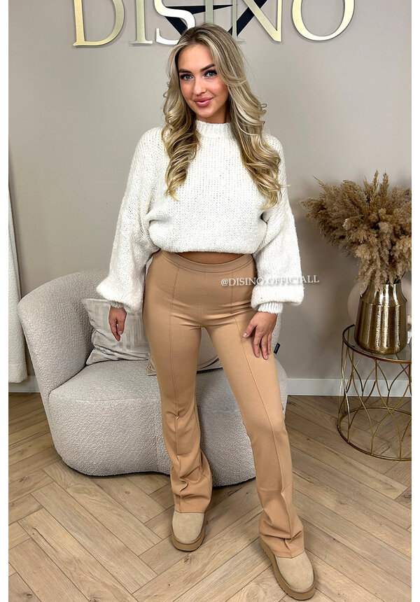 NUDE - 'NORAH PANTALON' - PERFECT EXTRA HIGH WAIST FLARED PANTS