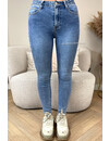 REDIAL - BLUE - PERFECT HIGH WAIST SKINNY JEANS - 2088