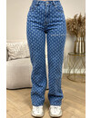 DARK BLUE - 'WHITNEY JEANS' - SUPER STRETCH INSPIRED RELIEF  STRAIGHT LEG JEANS