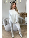 BEIGE - 'KAYLEE' - FASHIONABLE SOFT COMFY SET