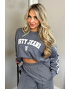 GREY - 'PRTY JEANS SWEATER' - PREMIUM QUALITY OVERSIZED SWEATER