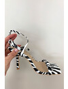 ZEBRA - 'LINA HEELS' - TOUWTJES HAKKEN ROPE HEELS