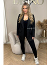 BLACK - 'HAILEE' - OVERSIZED BOYFRIEND BLAZER