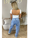 WHITE - 'ESMEE OPEN BACK BODY' - SHORT SLEEVE OPEN BACK BODYSUIT