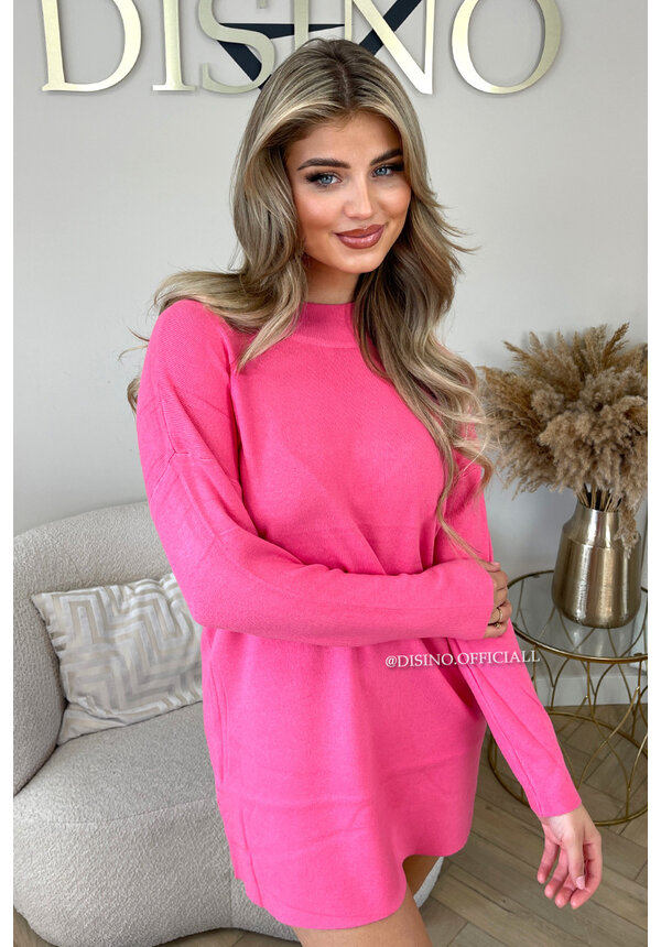 PINK - 'HAZEL' - PREMIUM QUALITY COMFY DRESS