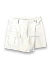 WHITE - 'CAMERON' - SUPER STRETCH DENIM SKORT