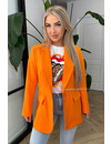 ORANGE - 'HAILEE' - OVERSIZED BOYFRIEND BLAZER