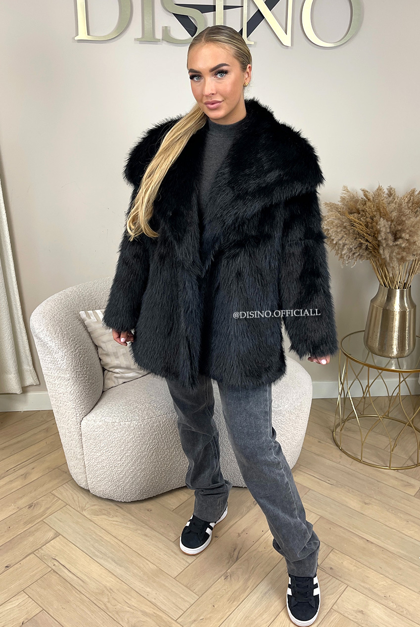 DIVA MAXI FUR / BLACK main image 1