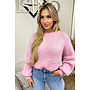 PINK - 'SOPHIA BALLOON SLEEVE' - OVERSIZED PREMIUM QUALITY BELL SLEEVE KNIT