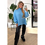 LIGHT BLUE - 'HEAVEN KNIT' - EXTRA OVERSIZED INSPIRED PREMIUM QUALITY KNIT