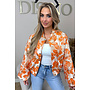 ORANGE - 'JAIMY JACKET' - EXCLUSIVE JACQUARD PRINT JACKET