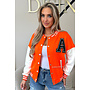 ORANGE - 'NICKI' - BADDEST VARSITY JACKET