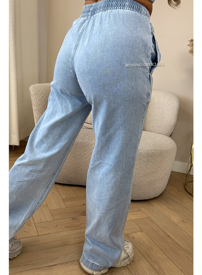 LIGHT BLUE - 'PHILOU JEANS' - DENIM JEANS