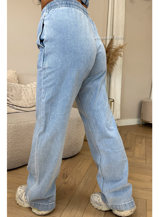 LIGHT BLUE - 'PHILOU JEANS' - DENIM JEANS