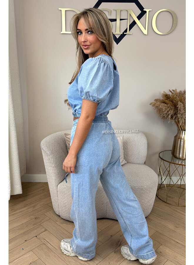 LIGHT BLUE - 'PHILOU JEANS' - DENIM JEANS