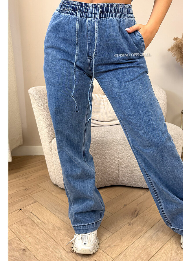 DARK BLUE - 'PHILOU JEANS' - DENIM JEANS