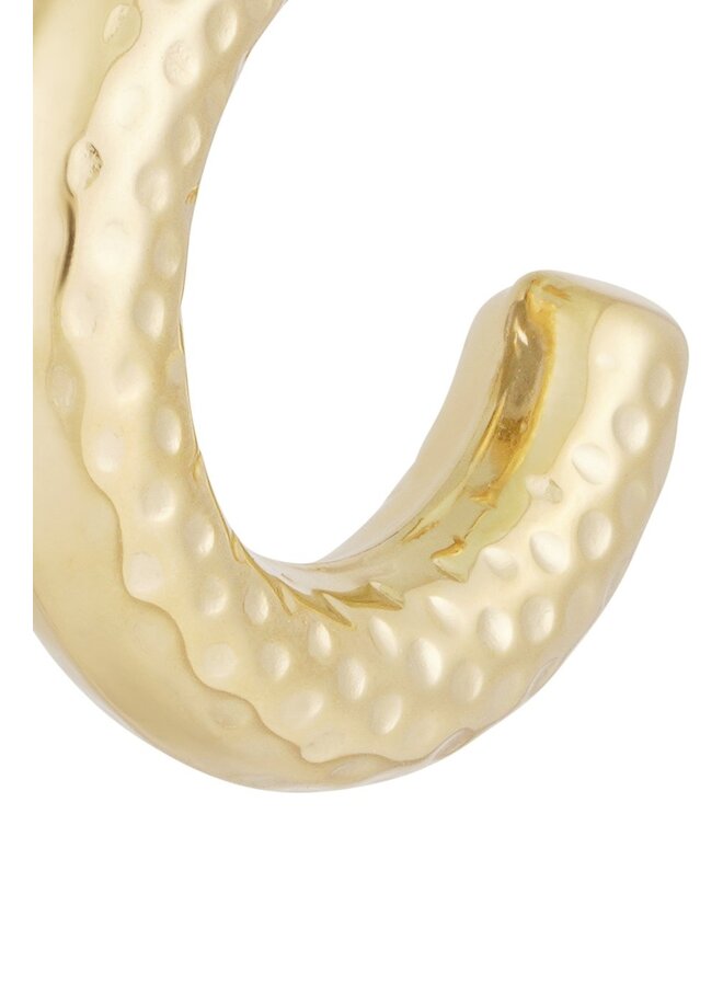 GOLD - ‘HALF HOOP’ - EARRINGS