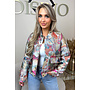 PINK - 'RIO JACKET' - EXCLUSIVE PAPEGAAI JACQUARD PRINT JACKET