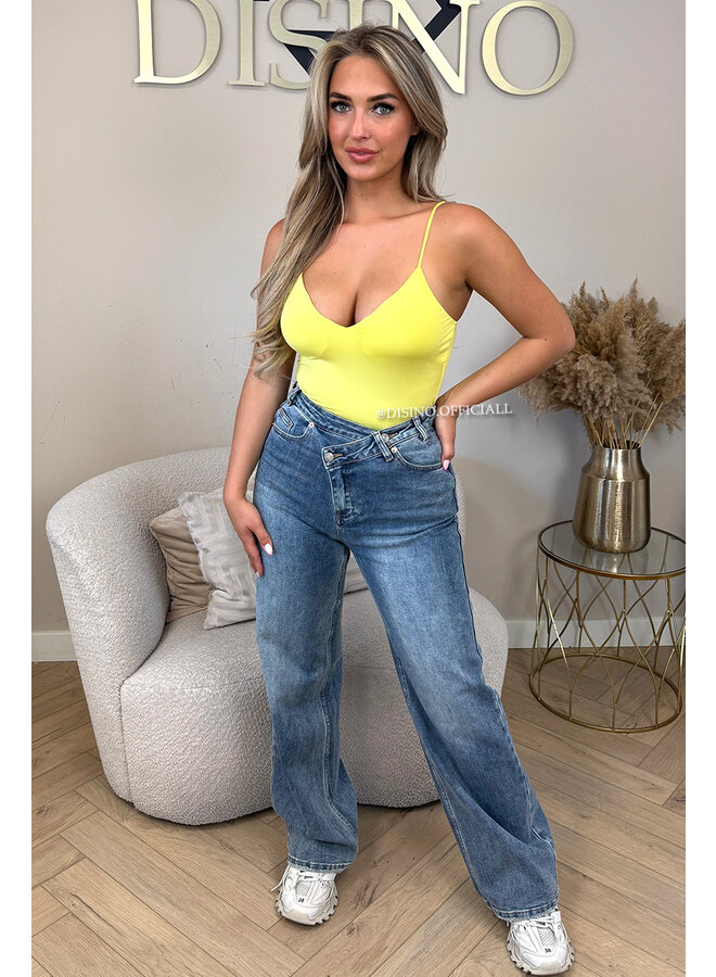 YELLOW - 'IVY BODYSUIT' - CLASSY SHAPING SEAMLESS BODYSUIT