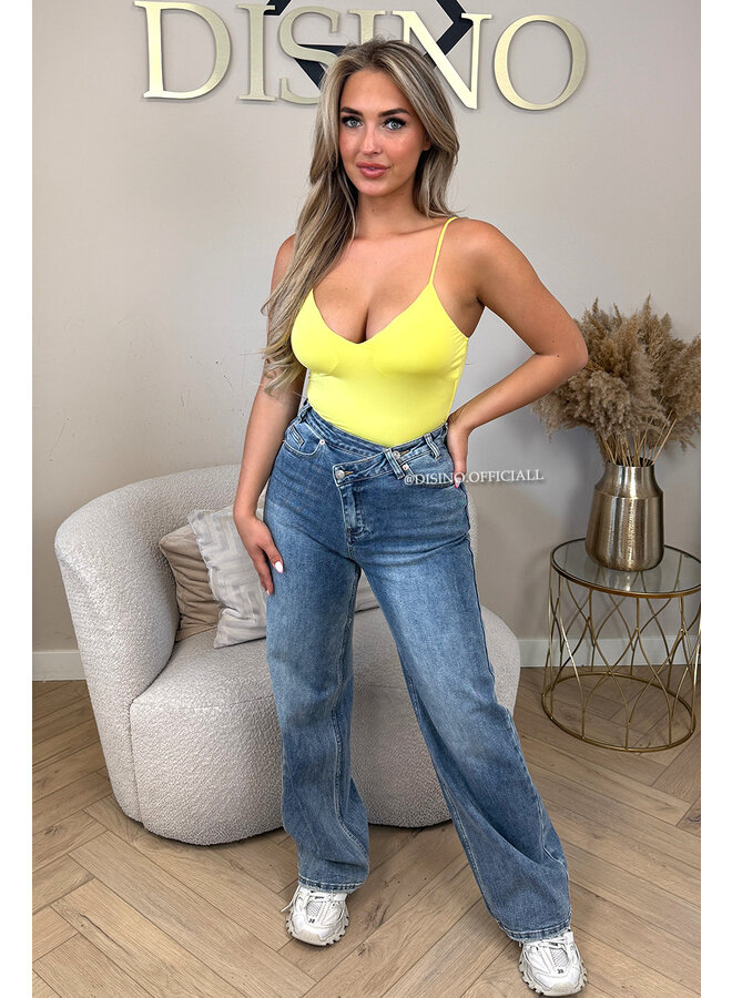 YELLOW - 'IVY BODYSUIT' - CLASSY SHAPING SEAMLESS BODYSUIT