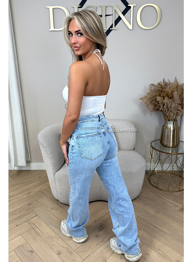 WHITE - 'ELARA TOP' - SEA SHELL HALTER TOP
