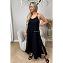 BLACK - 'LENA DRESS' - BASIC MAXI DRESS