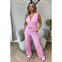 PINK - 'LUANA JUMPSUIT' - SOFT SUPER STRETCH JUMPSUIT