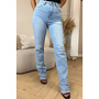 LIGHT BLUE - 'BEVERLY' - EXTRA LONG SUPER STRETCH STRAIGHT LEG JEANS
