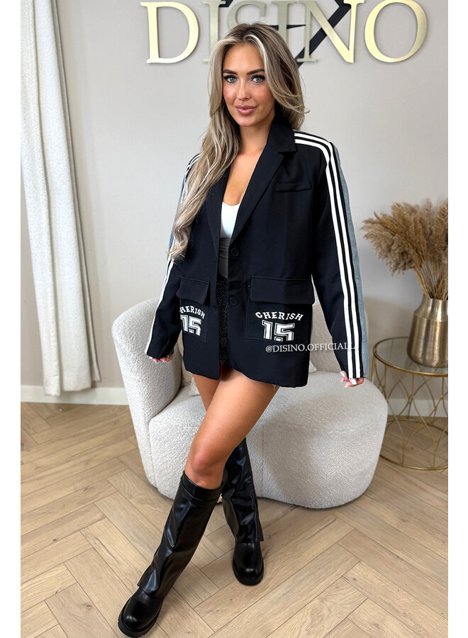 BLUE - 'CHERISH BLAZER' - EXCLUSIVE DESIGNER BLAZER