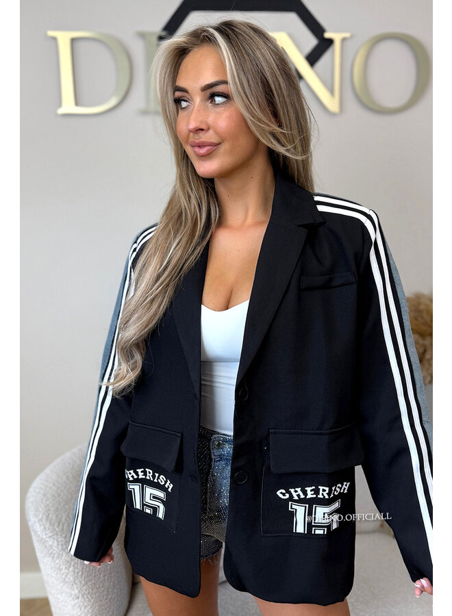 BLUE - 'CHERISH BLAZER' - EXCLUSIVE DESIGNER BLAZER