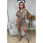 CAMEL - 'SHANIA PLAYSUIT' - PREMIUM QUALITY COMFY PLAYSUIT