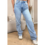 LIGHT BLUE - 'VANCOUVER' - STRETCH EXTRA LONG WIDE LEG JEANS