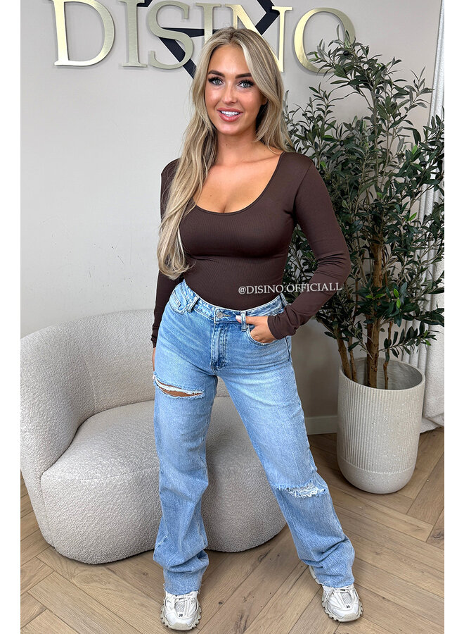 CHOCO - 'JAMILLA BODYSUIT' - SUPER SHAPING RIBBED BODYSUIT