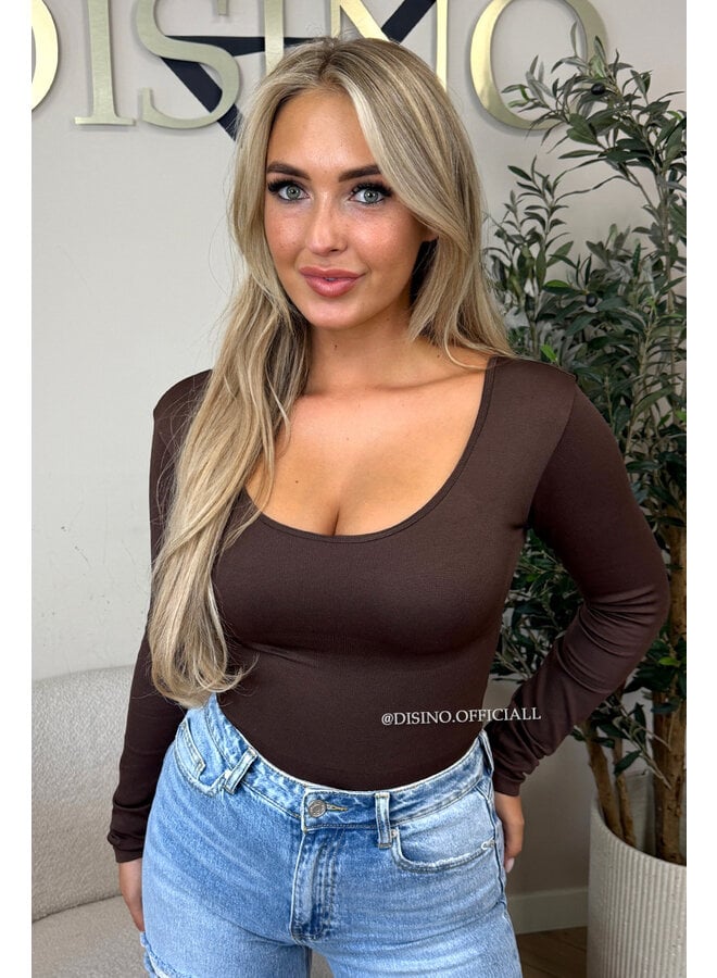CHOCO - 'JAMILLA BODYSUIT' - SUPER SHAPING RIBBED BODYSUIT