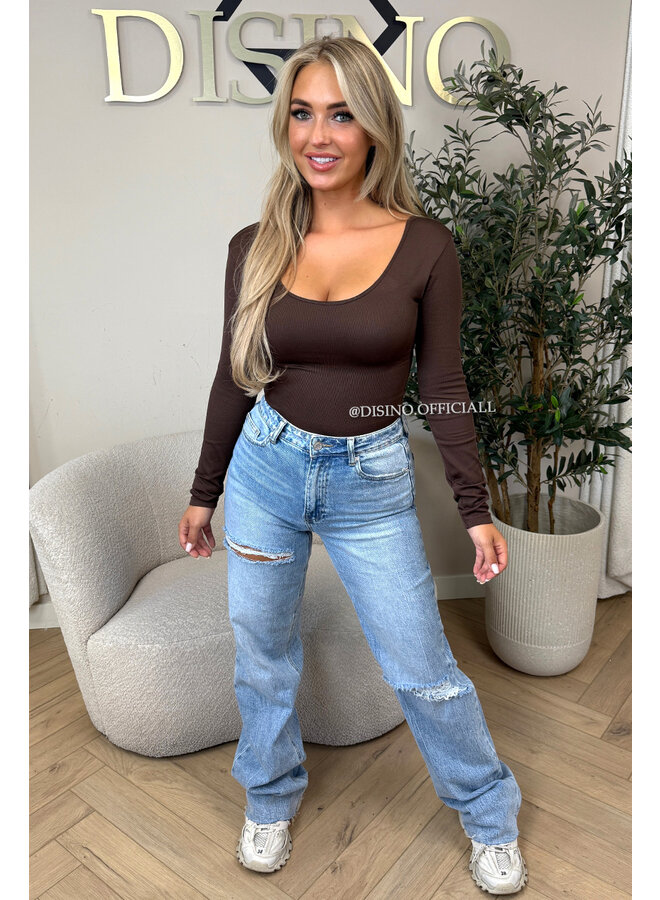 CHOCO - 'JAMILLA BODYSUIT' - SUPER SHAPING RIBBED BODYSUIT