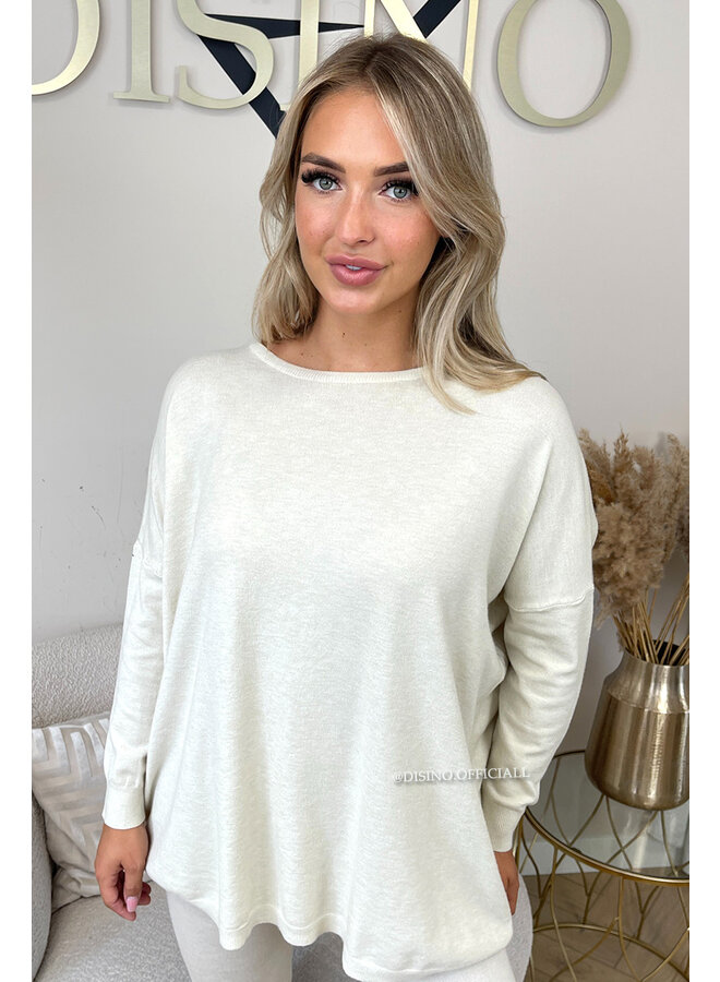 BEIGE - 'KAYLEE' - FASHIONABLE SOFT COMFY SET