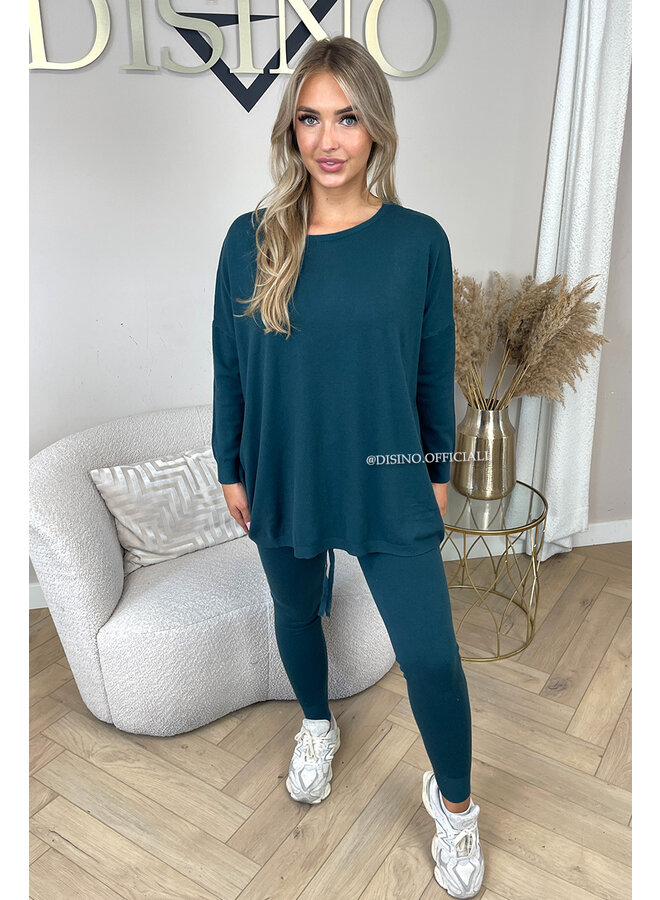 PETROL - 'KAYLEE' - FASHIONABLE SOFT COMFY SET